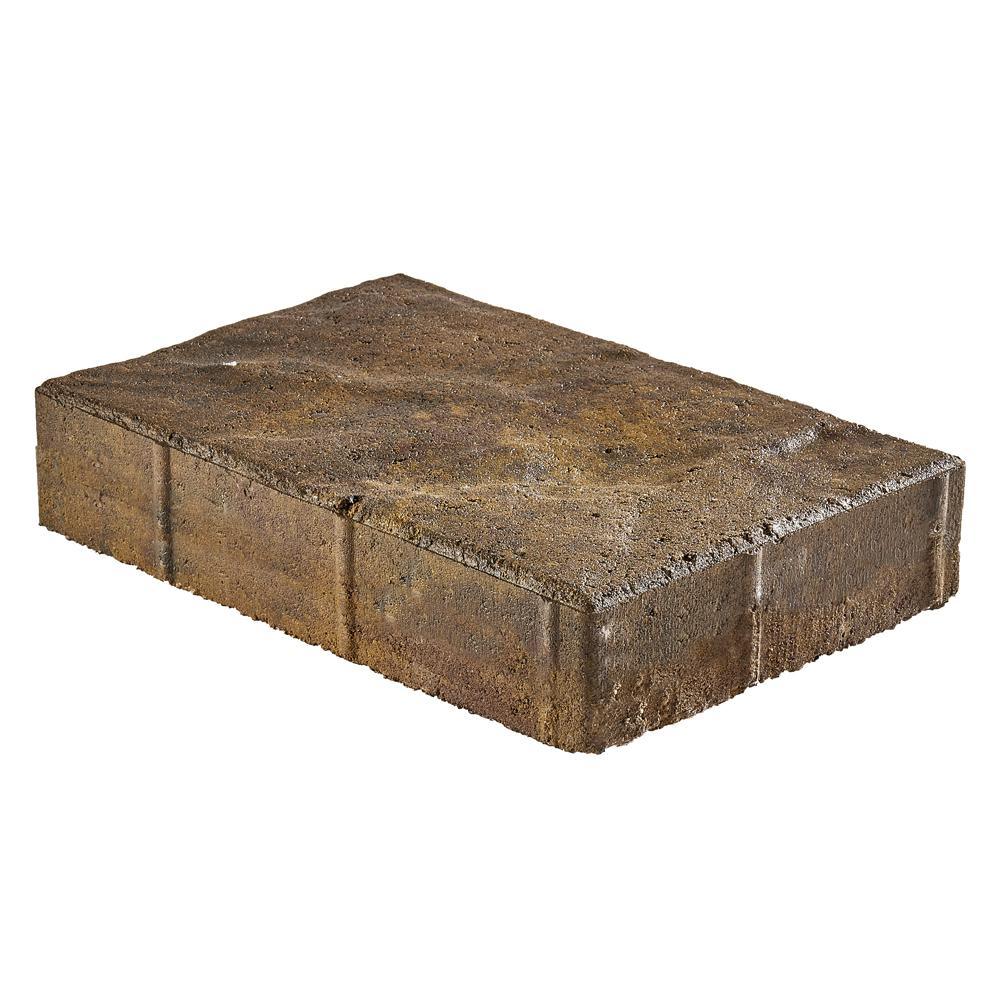Taverna 11.81 in. L x 7.87 in. W x 1.97 in. H Rectangle Earth Blend Concrete Paver (192-Piece/124 sq. ft./Pallet) - Super Arbor