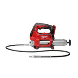 Milwaukee M18 18-Volt Lithium-Ion Cordless Grease Gun 2-Speed (2-Tool) with Two 6.0 Ah Batteries - Super Arbor