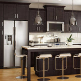 Home Decorators Collection Newport 18 in. W x 24 in. D x 96 in. H Assembled Plywood Pantry Kitchen Cabinet in Manganite with Soft Close RH