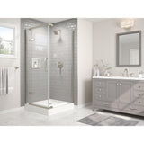 Portwood Single-Handle 5-Spray Tub and Shower Faucet with H2Okinetic in SpotShield Brushed Nickel (Valve Included) - Super Arbor