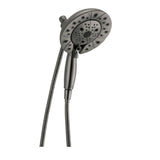 In2ition Two-in-One 5-Spray 6.9 in. Dual Wall Mount Fixed and Handheld H2Okinetic Shower Head in Chrome - Super Arbor