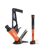Professional Pneumatic Flooring Nailer Kit with Fasteners (2-Piece) - Super Arbor