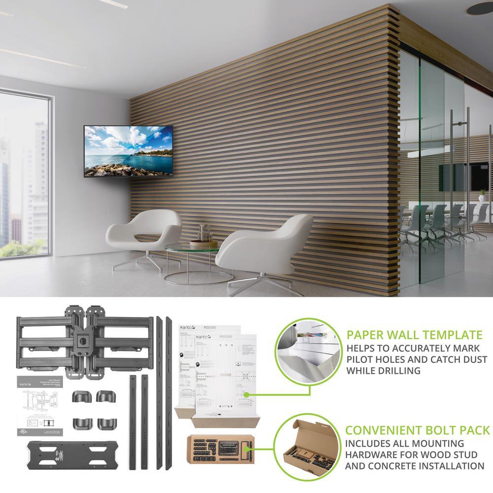 Inner and Outer Corner, Column and Pillar Corner TV Wall Mount for 37 in. - 70 in. TVs - Super Arbor