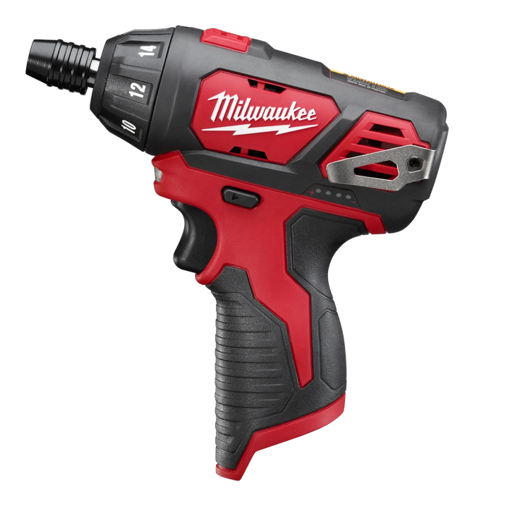 Milwaukee M12 12V Lithium-Ion Cordless 1/4 in. Hex Screwdriver Kit with M12 Rotary Tool (Tool Only)