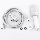 2-Spray 5 in. Single Wall Mount Body Spray Handheld Shower Head in Chrome - Super Arbor