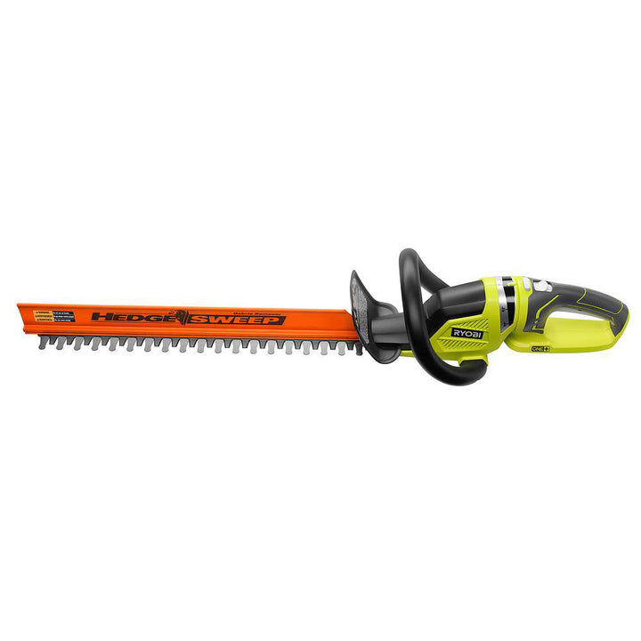 RYOBI ONE+ Lithium+ 22 in. 18-Volt Lithium-Ion Cordless Hedge Trimmer – 1.5 Ah Battery and Charger Included