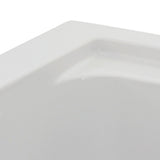 Evolution 60 in. x 32 in. Acrylic Reversible Drain Bathtub in White - Super Arbor