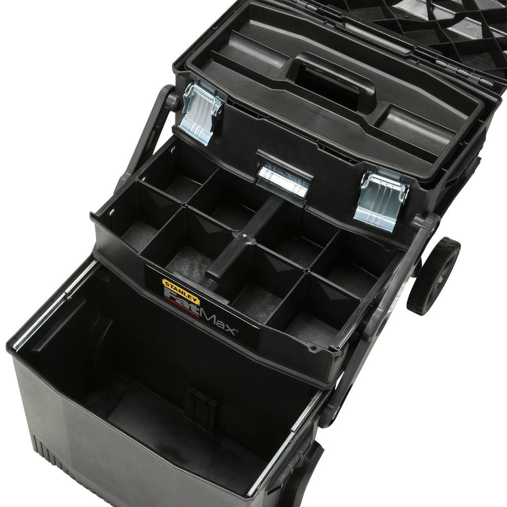 22 in. 4-in-1 Cantilever Mobile Tool Box - Super Arbor
