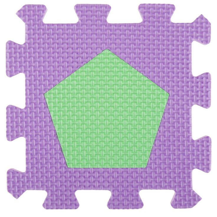 Hey! Play! Multi-Colored 6.5 in. x 6.5 in. x 0.25 in. Interlocking EVA Foam Shapes Puzzle Floor Tile (56-Pack)