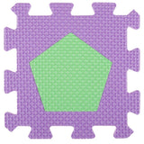 Hey! Play! Multi-Colored 6.5 in. x 6.5 in. x 0.25 in. Interlocking EVA Foam Shapes Puzzle Floor Tile (56-Pack)