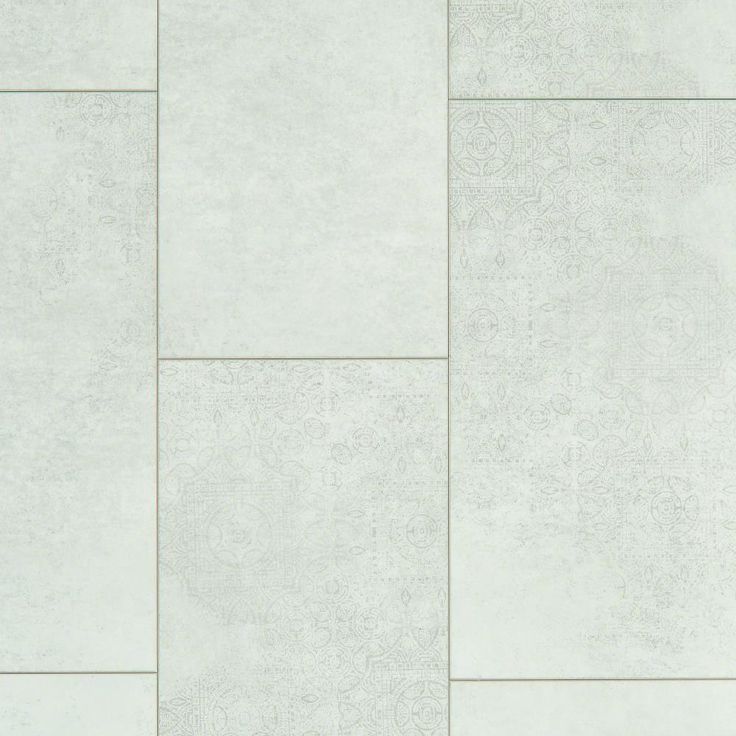 Shaw 8-Piece 12-in x 24-in Siltstone Interlocking Vinyl Tile