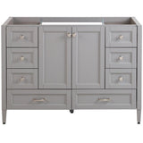 Claxby 48 in. W x 34 in H x 22 in. D Bath Vanity Cabinet Only in Cream - Super Arbor