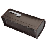 Winston Rubbed Bronze Post Mount Mailbox - Super Arbor