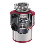 InSinkErator Evolution Supreme SS Stainless Steel 1 HP Continuous Feed Garbage Disposal with Power Cord Kit Included