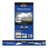 2 ft. x 4 ft. White Integrated LED Dimmable Flat Panel Light with Selectable Color Temperature - Super Arbor