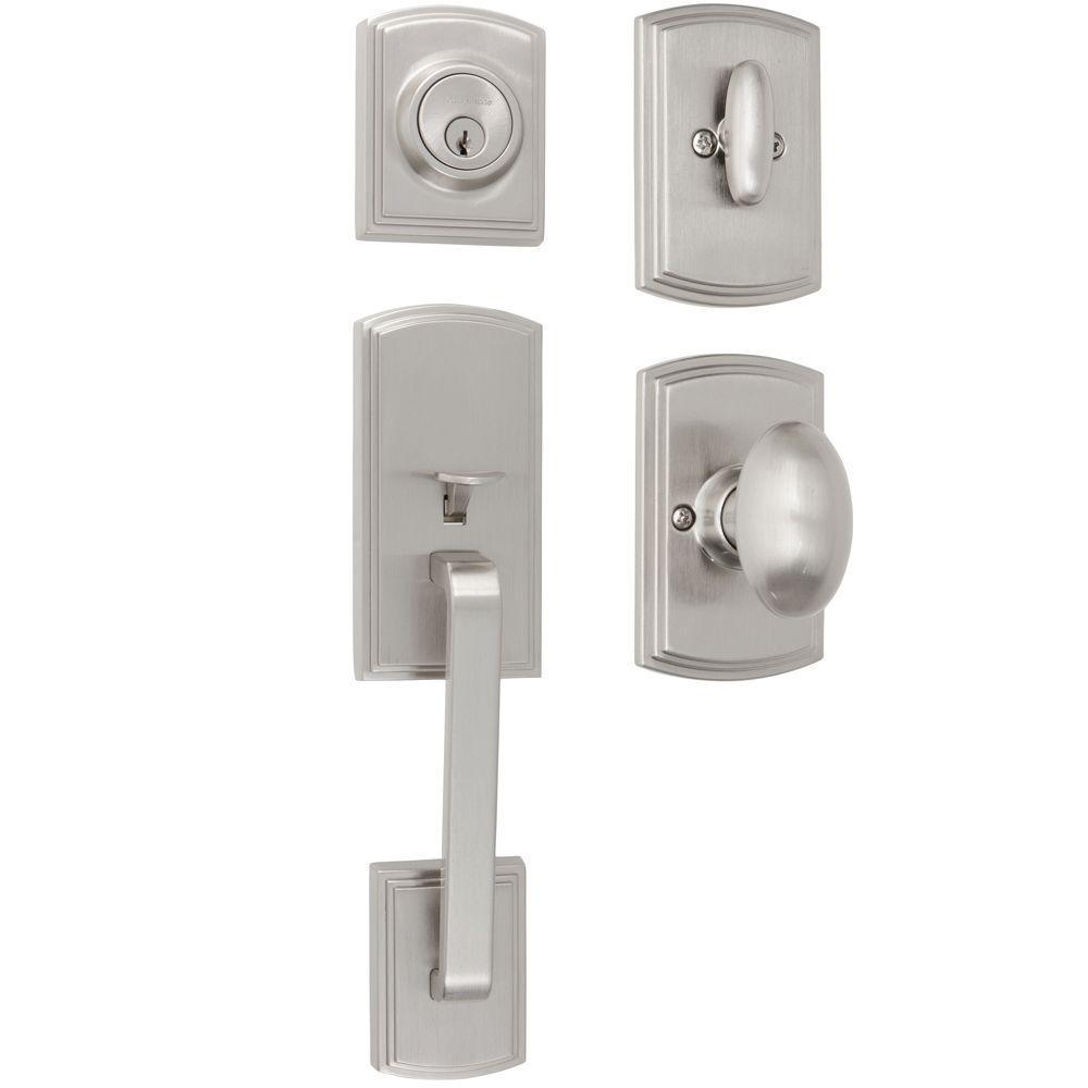 Italian Collection Visconti Dummy Edged Bronze Door Handleset with Artino Interior - Super Arbor