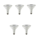 Euri Lighting 120-Watt Equivalent PAR38 Energy Star and Dimmable LED Light Bulb in Bright White 4000K (5-Pack)