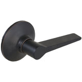 Freedom Matte Black Hall and Closet Door Lever (4-Pack)