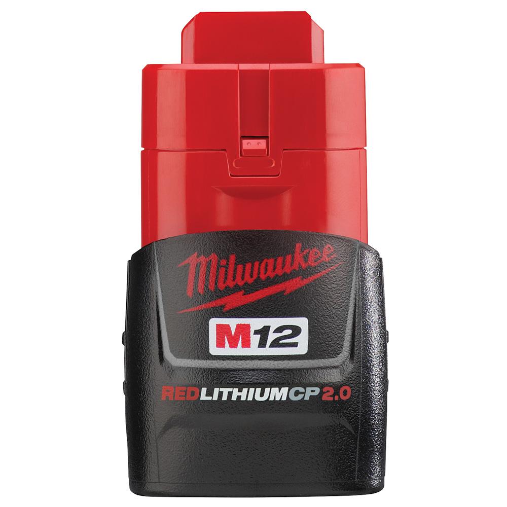 M12 12-Volt Lithium-Ion Cordless 1/4 in. Hex Impact and 3/8 in. Crown Stapler Combo Kit W/ (1) 2.0Ah Battery and Charger