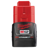 M12 FUEL 12-Volt Lithium-Ion Brushless Cordless 1/4 in. Hex Impact Driver/Bandsaw Combo Kit W/(1)2.0Ah Battery & Charger
