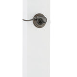 Arlington Venetian Bronze Handle Only without Deadbolt with Tustin Left-Handed Door Lever - Super Arbor