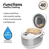 3 Qt. White Electric Multicooker
