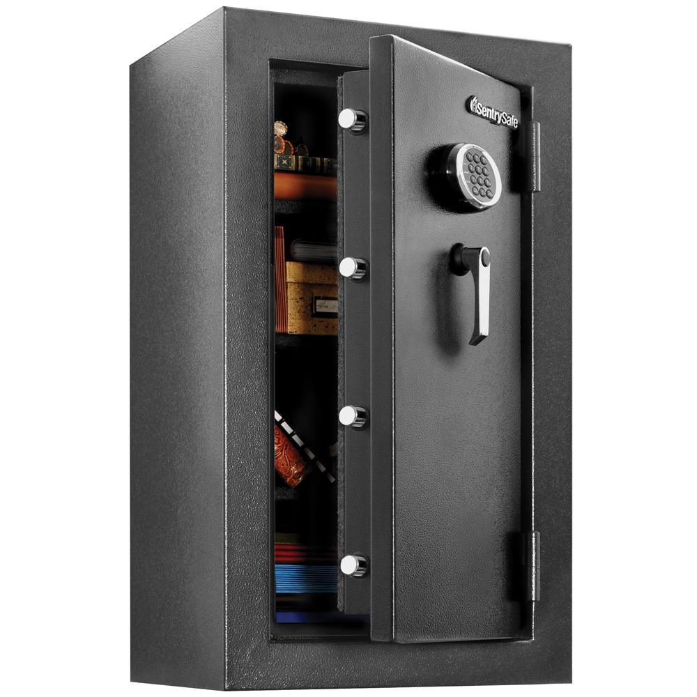 EF4738E 4.71 cu ft Fireproof Safe and Waterproof Safe with Digital Keypad - Super Arbor