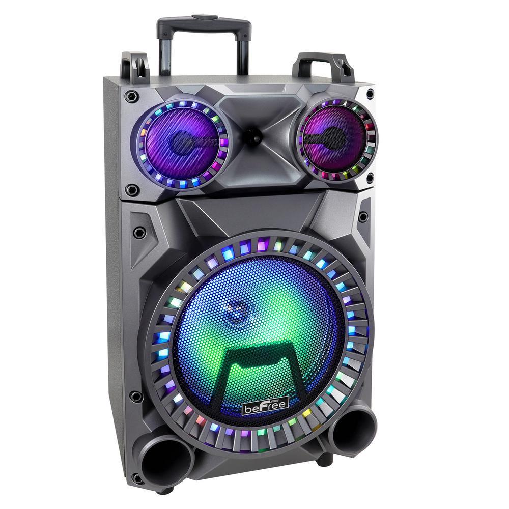 12 in. Portable Rechargeable Bluetooth Party Speaker - Super Arbor