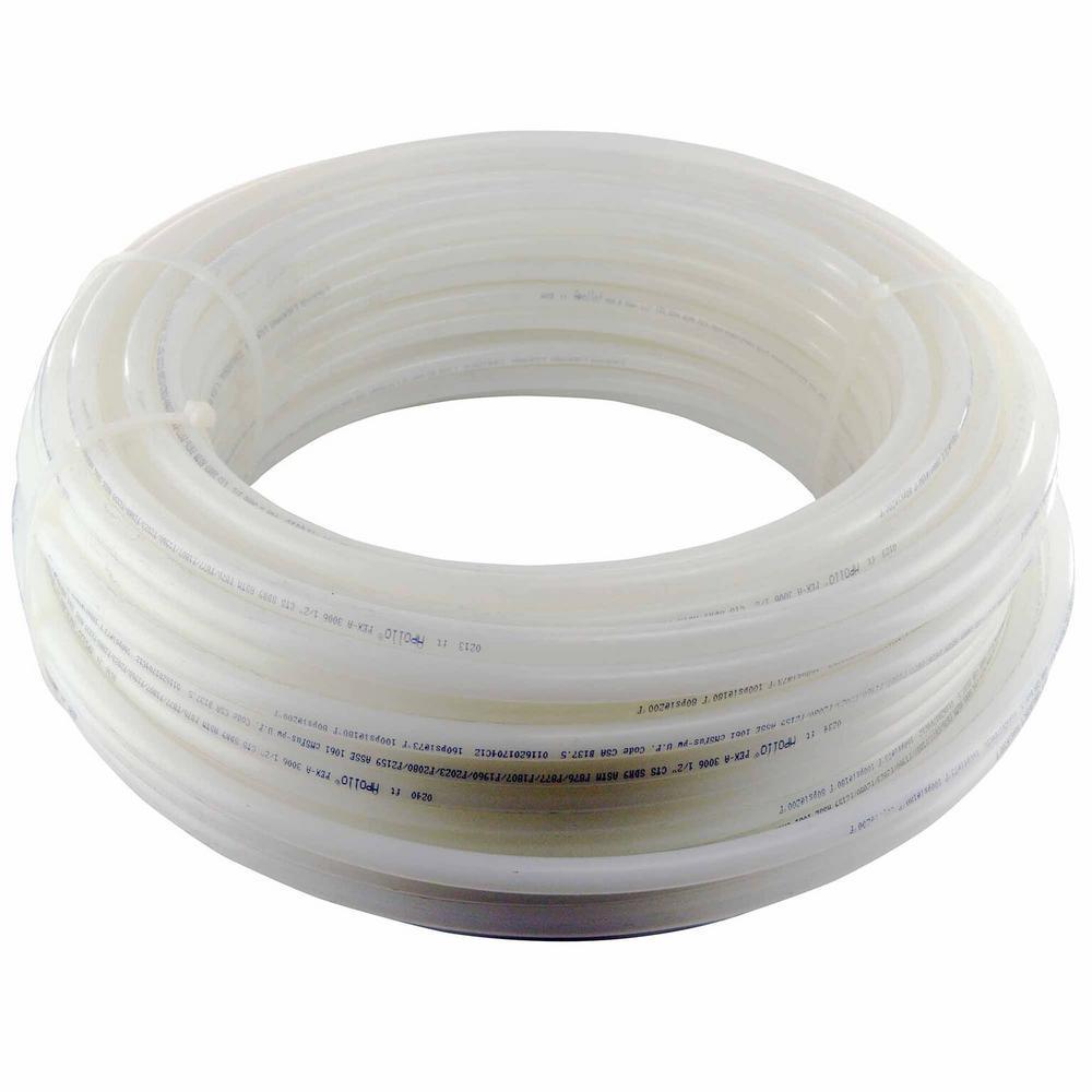 1/2 in. x 500 ft. White PEX-A Pipe - Super Arbor