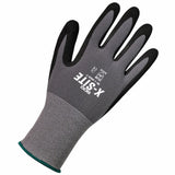 BDG X-Site Gray Foam Nitrile Coated Gloves - Size S