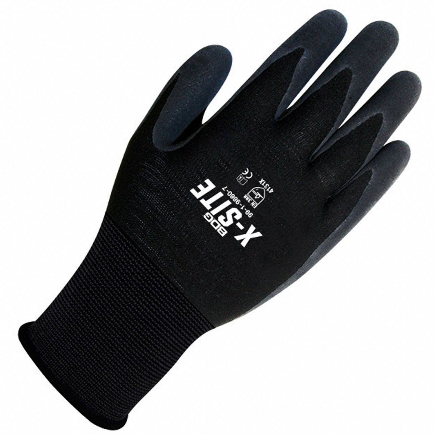 BDG X-Site Foam Nitrile Palm Coated Gloves, 2XL