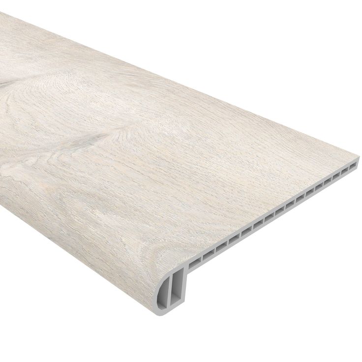 CALI White 1.73-in T x 12.2-in W x 49.8-in L PVC Bullnose