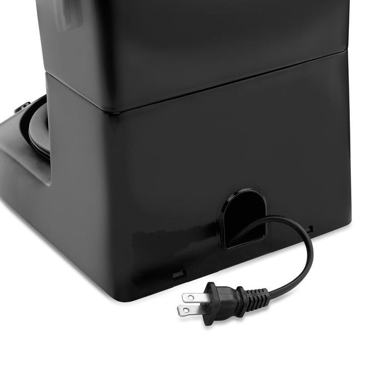8-Cup Black Programmable Coffee Maker with Thermal Carafe