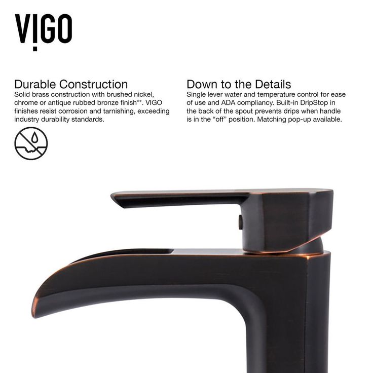 VIGO Glass Vessel Bathroom Sink in Russet and Niko Faucet Set in Antique Rubbed Bronze
