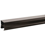 Portman 60 in. x 58-1/8 in. Semi-Frameless Traditional Sliding Bathtub Door in Bronze with Rain Glass - Super Arbor