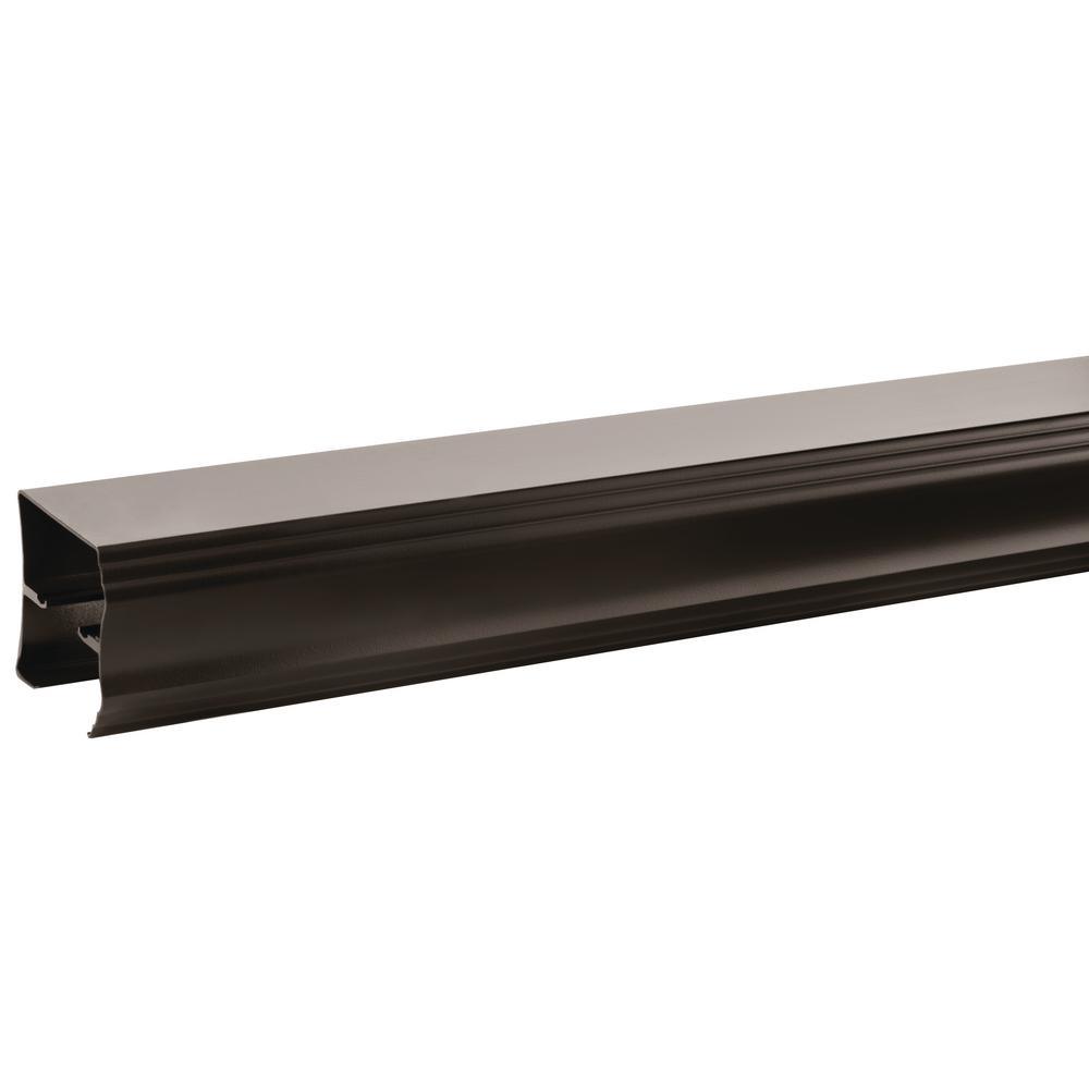 Simplicity 60 in. x 58-1/8 in. Semi-Frameless Traditional Sliding Bathtub Door in Bronze with Clear Glass - Super Arbor