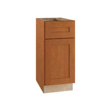 Home Decorators Collection Newport 21 in. W x 24 in. D x 34.5 in. H Assembled Plywood Base Kitchen Cabinet in Cinnamon with 2ROT Soft Close RH