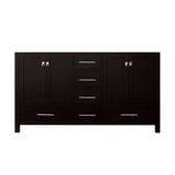 Caroline Avenue 60 in. W Bath Vanity Cabinet Only in Cashmere Gray - Super Arbor