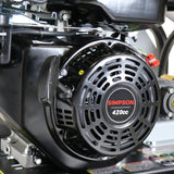 Simpson SuperPro Roll-Cage 4400 PSI at 4.0 GPM 420 cc with AAA Triplex Plunger Pump Cold Water Pressure Washer
