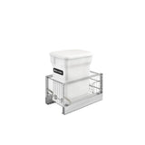 Rev-A-Shelf 24-Quart Plastic Soft Close Pull Out Trash Can