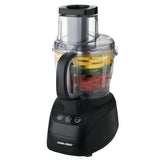 Wide Mouth 10-Cup 2-Speed Black Food Processor