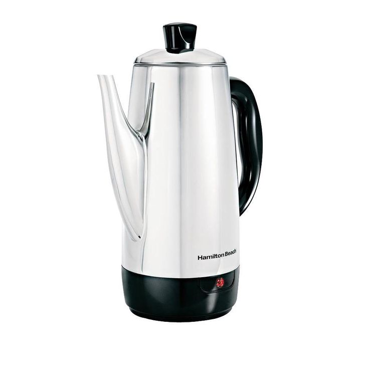 12-Cup Stainless Steel Cordless Percolator