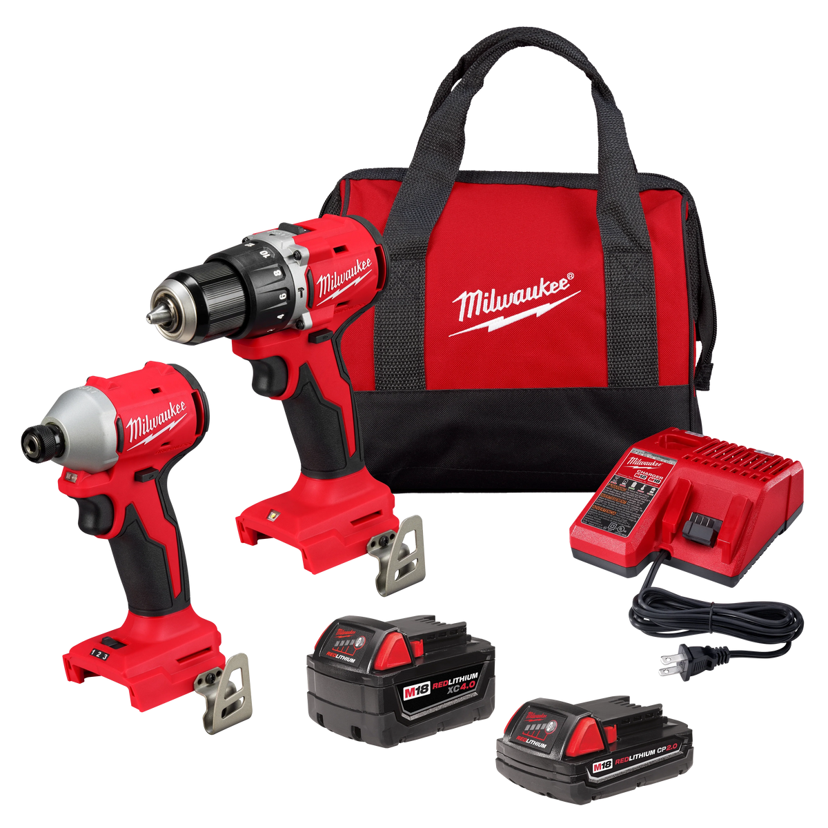 Milwaukee M18 FORCE LOGIC 18V Press Tool Kit with 1/2–2 in. Jaws, ONE-KEY, SAWZALL & 5.0Ah Battery