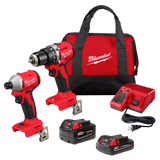 Milwaukee M18 FORCE LOGIC 18V Press Tool Kit with 1/2–2 in. Jaws, ONE-KEY, SAWZALL & 5.0Ah Battery