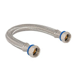 Water-Flex 3/4 in. FIP x 3/4 in. FIP x 18 in. Steel-Flex Flexible Stainless Steel Connector - Super Arbor