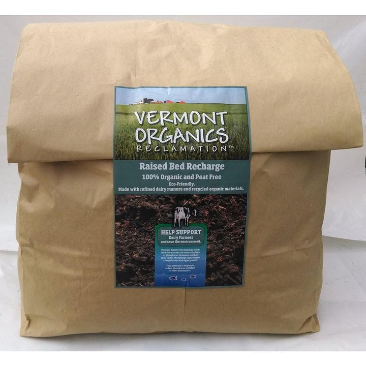 Vermont Organics Reclamation Soil 2.8 cu. ft. Organic Raised Bed Recharge - Super Arbor