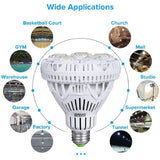 SANSI 300-Watt Equivalent 4000 Lumens 1-Light BR30 Non-Dimmable LED Light Bulb in Daylight 5000K