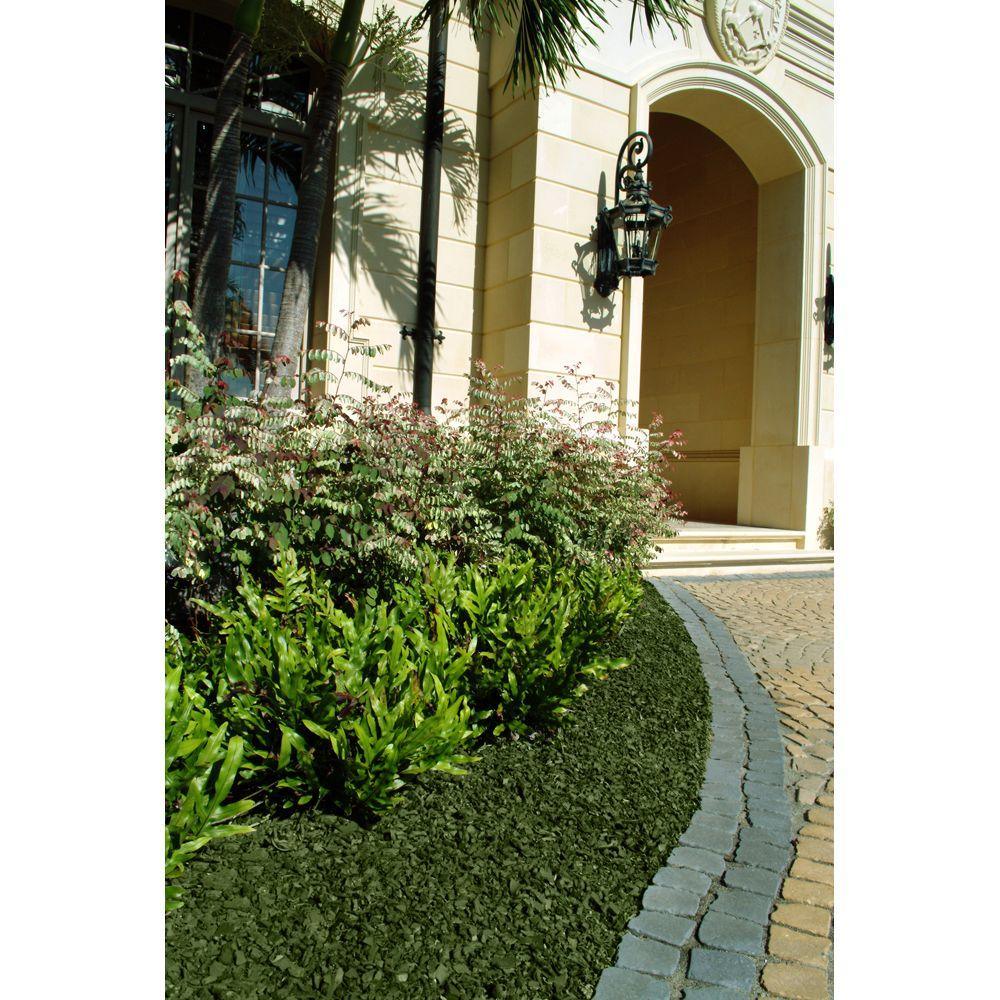 38.5 cu. ft. Green Rubber Mulch - Super Arbor