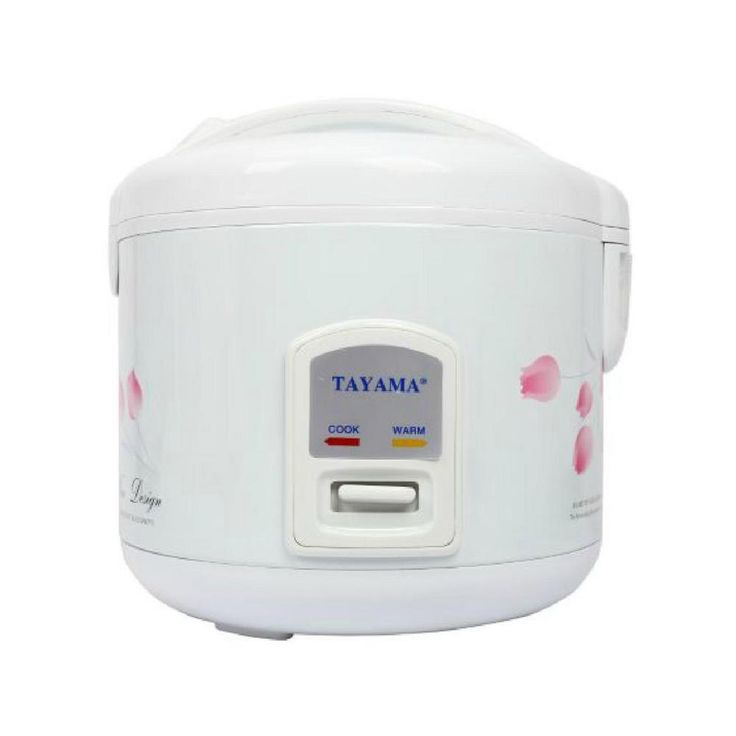 10-Cup White Rice Cooker with Steamer and Non-Stick Inner Pot