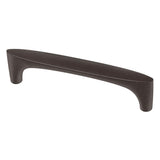 Mila 3-3/4 in. (96 mm) Center-to-Center Satin Nickel Drawer Pull - Super Arbor